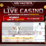 SIBAYAKTOTO BUKTI KEMENANGAN LIVE CASINO RESMI VIRAL