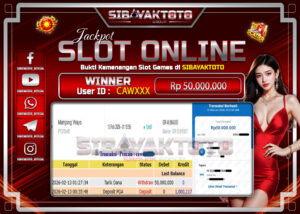 SIBAYAKTOTO BUKTI KEMENANGAN SLOT PALING GACOR RESMI