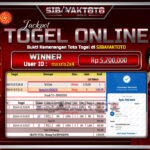 SIBAYAKTOTO BUKTI KEMENANGAN TOTO TOGEL 4D ONLINE TEPERCAYA